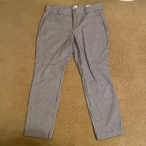 Gingham skinny ankle pants - Gap